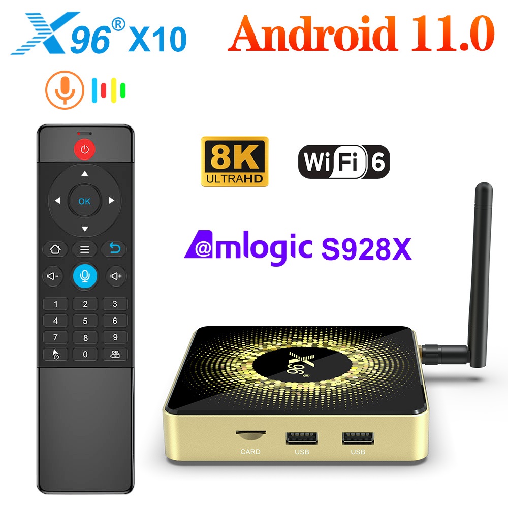 Khadas Vim4 8Gb - X96 X10 Amlogic S928X-J TV Kutusu