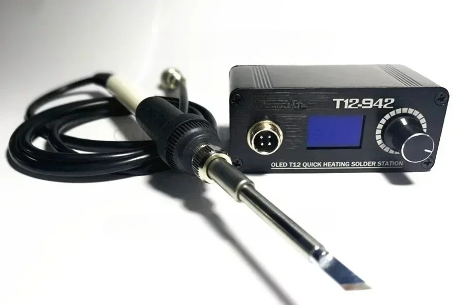 Soldering Station T12 Oled - MINI T12 STC OLED Dijital Lehimleme