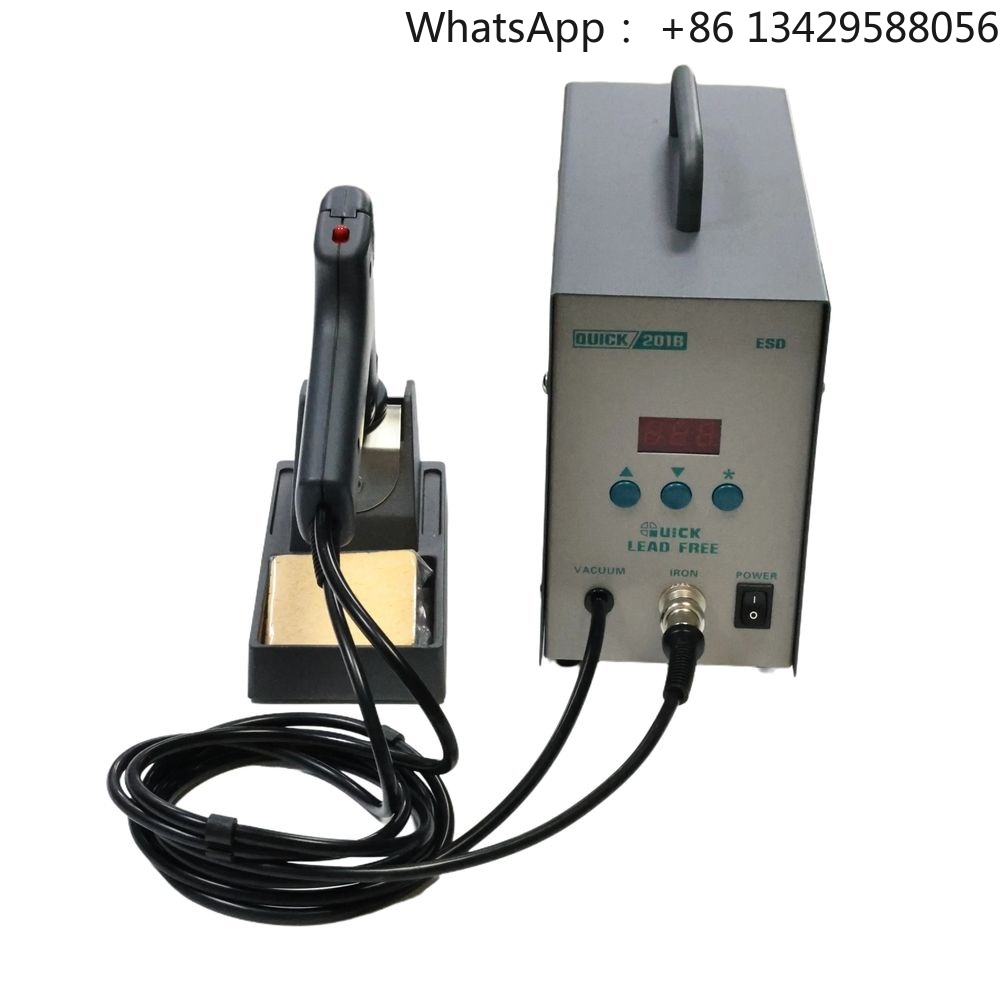 Desoldering Gun Vacuum Electric - Quick 201B Yeni Lehim Sökme Tabancası,