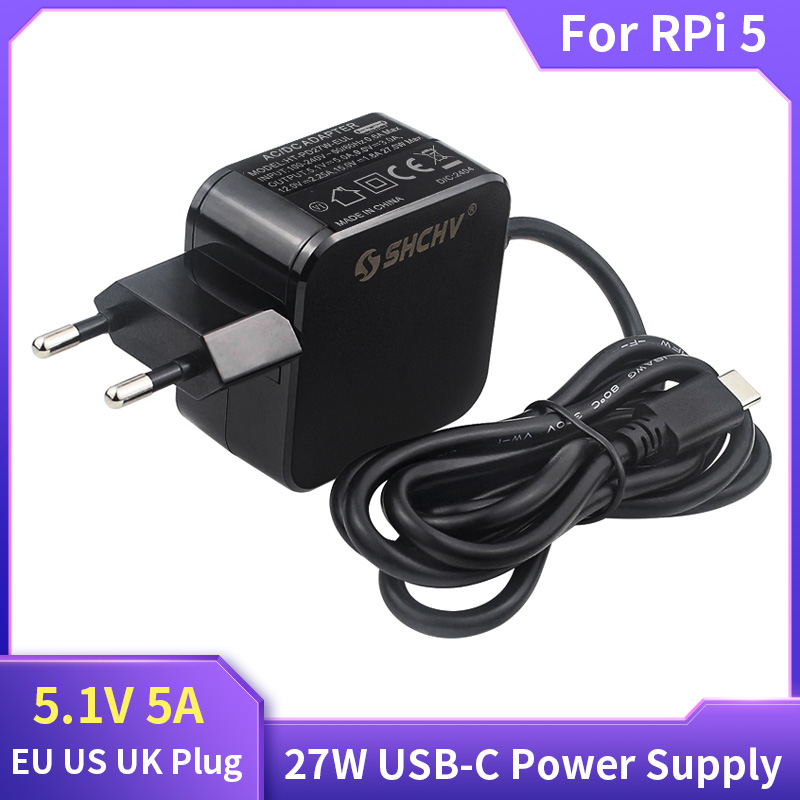Banana Pi Bpi-M5 - Ahududu Pi 5 güç kaynağı 27W