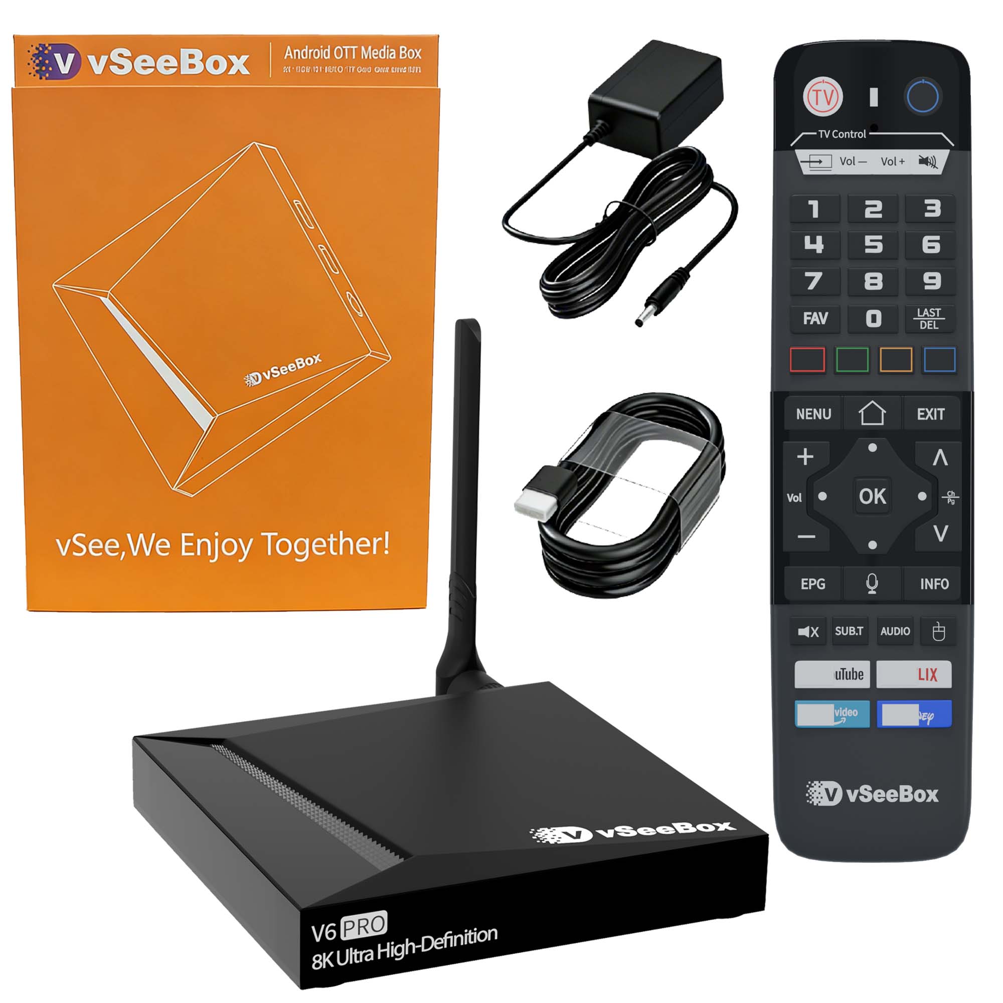 Khadas Vim4 8Gb - VSeeBox V6 Pro 2026 En Yeni