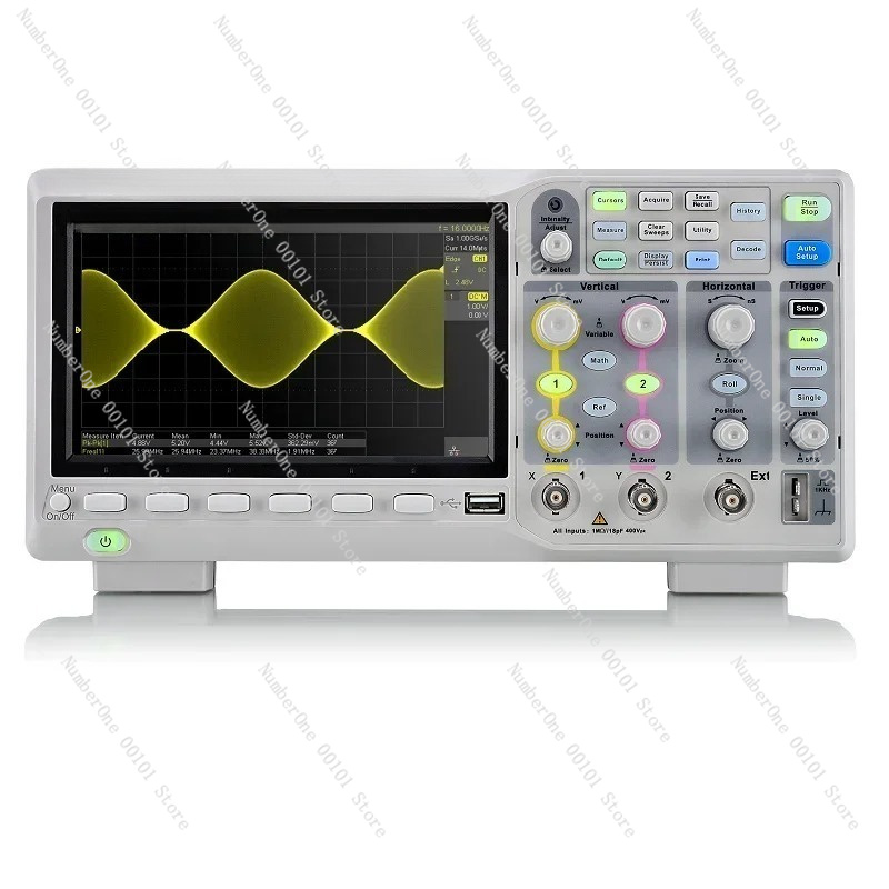 Digital Storage Oscilloscope 100Mhz 4Ch - SDS1204X-E SDS1104X-E 4 Kanallı Süper Fosforlu