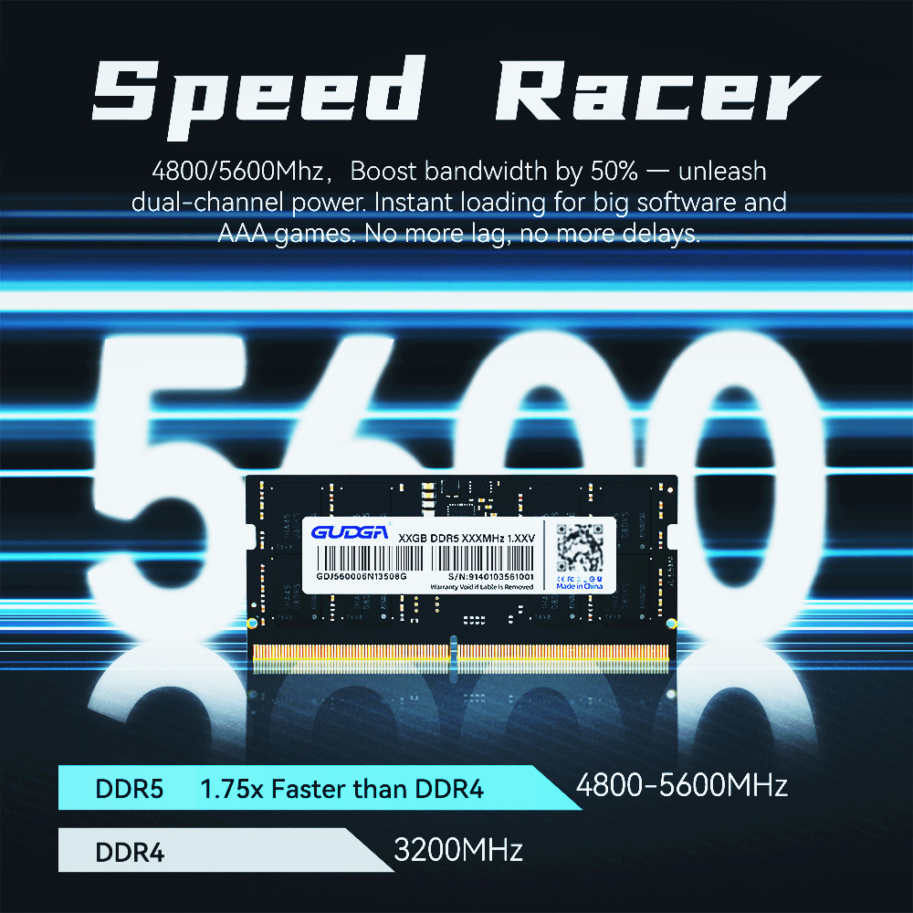 GUDGA DDR5 RAM 8GB 16GB 32GB D - Khadas Vim4 8Gb incelemesi ve fiyatı