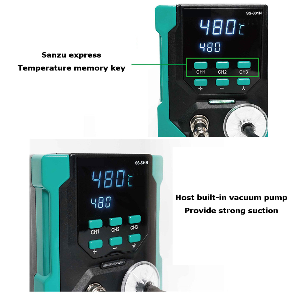 SS-331NH ESD LCD Dijital Elekt - Desoldering Gun Vacuum Electric incelemesi ve fiyatı