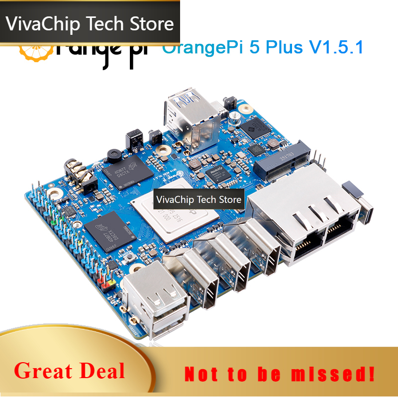 VivaCTOrange Pi5 Plus 16GB Tek - Orange Pi 5 Plus 16Gb incelemesi ve fiyatı