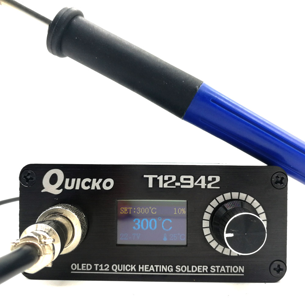 QUICKO MINI T12 STC OLED dijit - Soldering Station T12 Oled incelemesi ve fiyatı