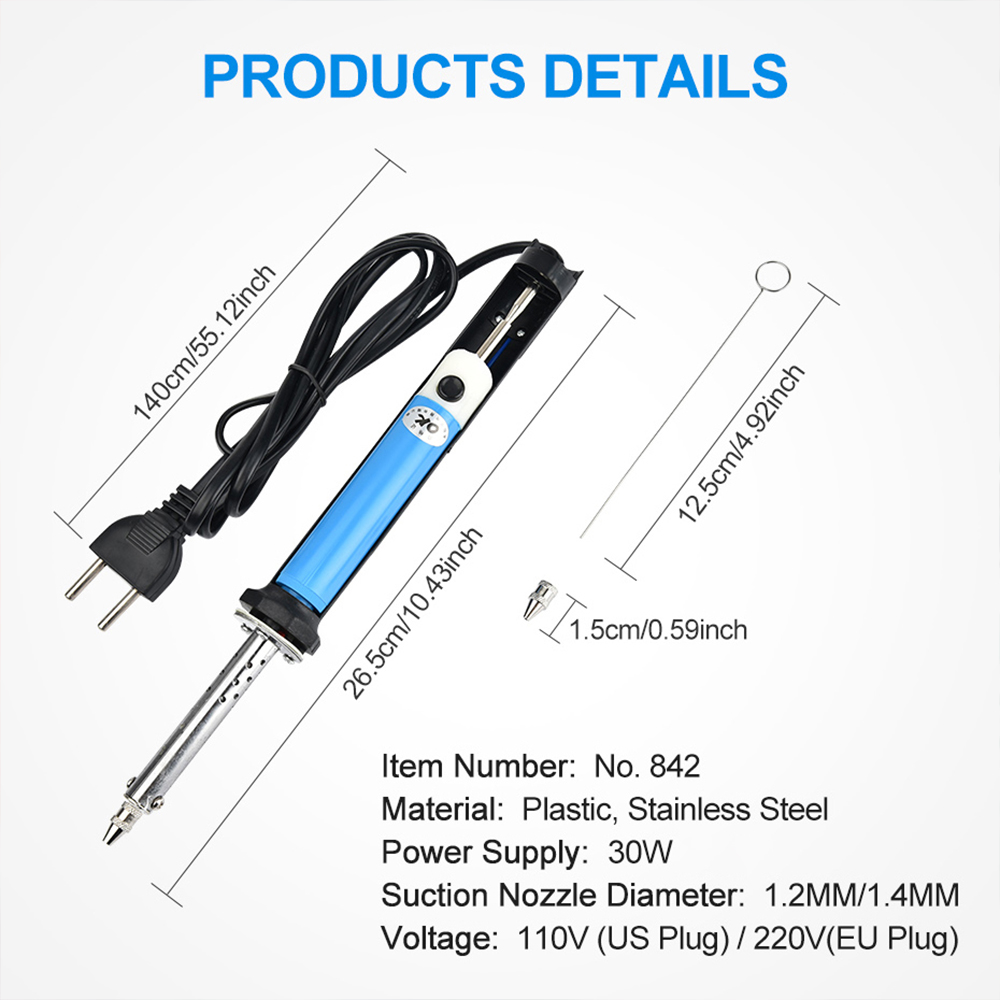30W Elektrikli Vakumlu Lehim S - Desoldering Gun Vacuum Electric incelemesi ve fiyatı