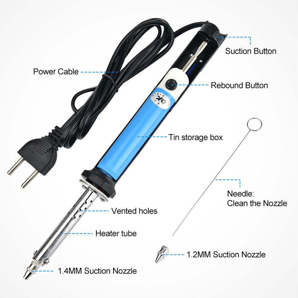 30W Elektrikli Vakumlu Lehim S - Desoldering Gun Vacuum Electric incelemesi ve fiyatı