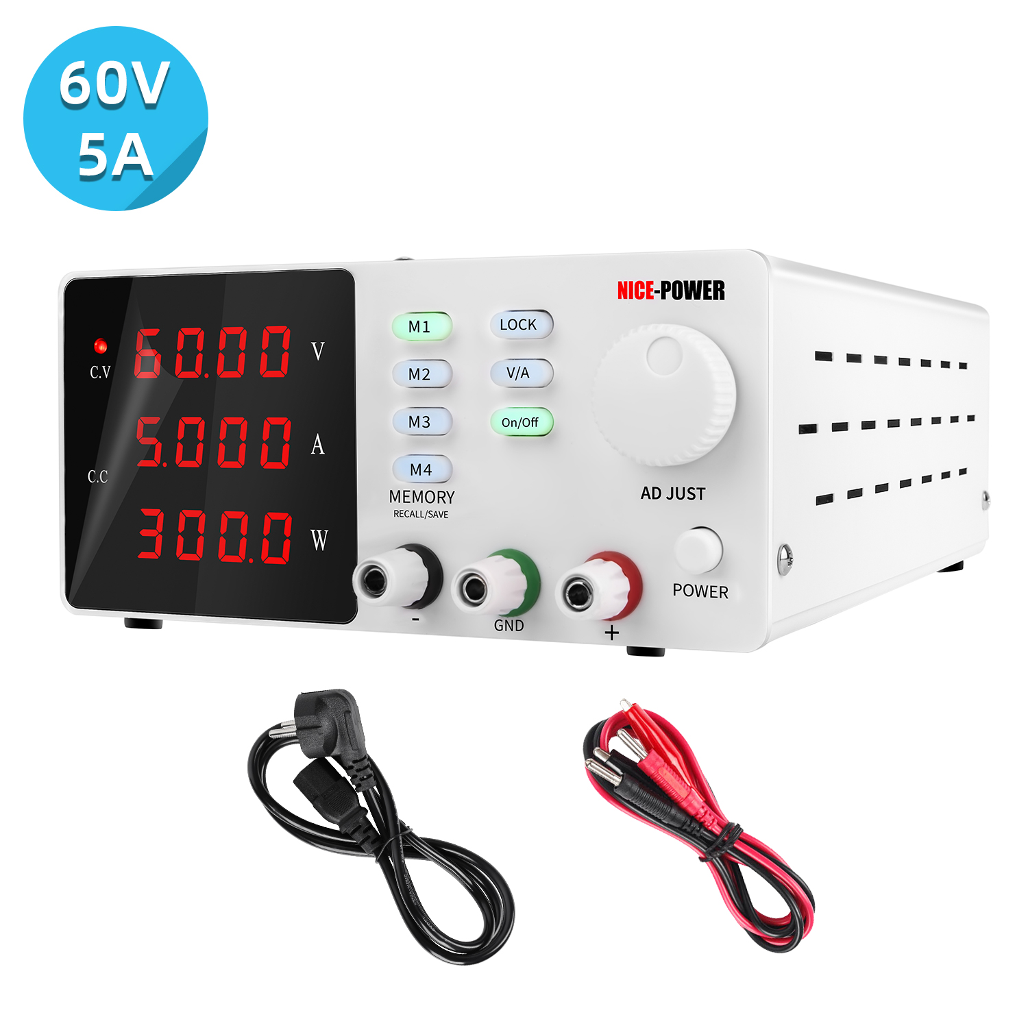 Yeni Tasarım Güzel Güç Kaynağı - Programmable Dc Power Supply 60V 5A incelemesi ve fiyatı