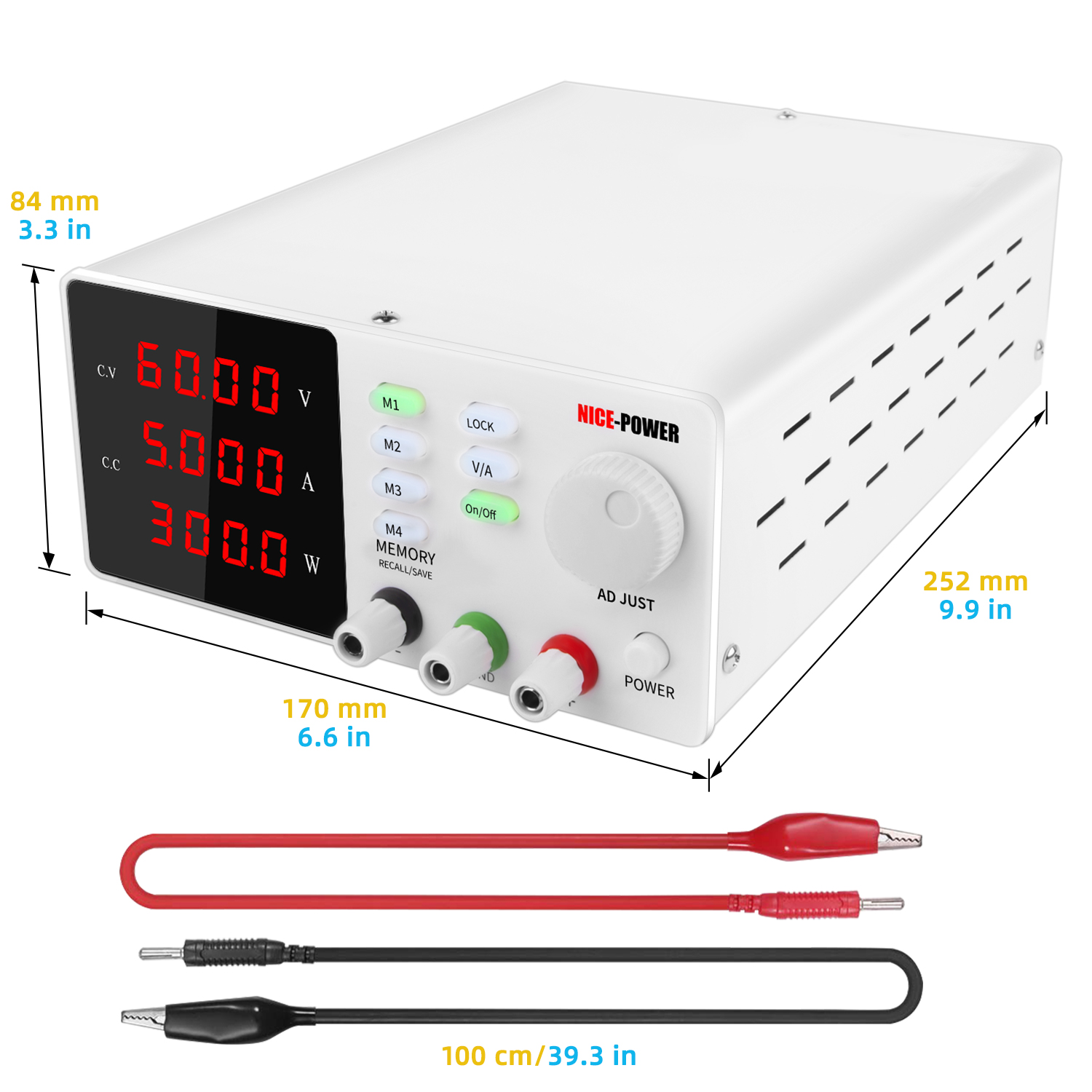 Yeni Tasarım Güzel Güç Kaynağı - Programmable Dc Power Supply 60V 5A incelemesi ve fiyatı