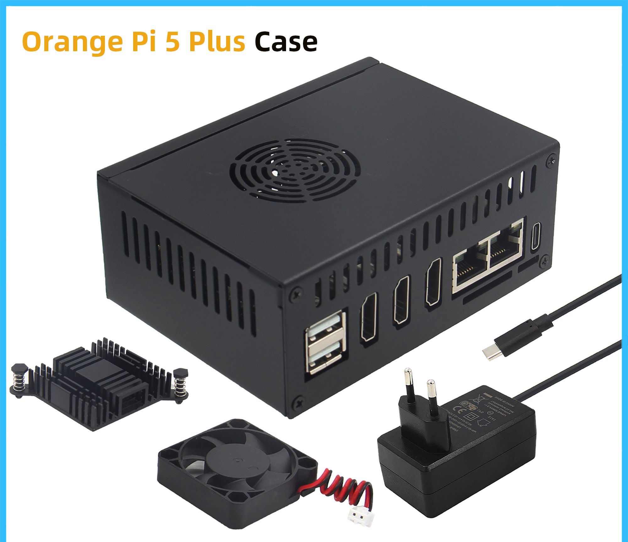 Turuncu Pi 5 Plus Kasa (N508)  - Orange Pi 5 Plus 16Gb incelemesi ve fiyatı