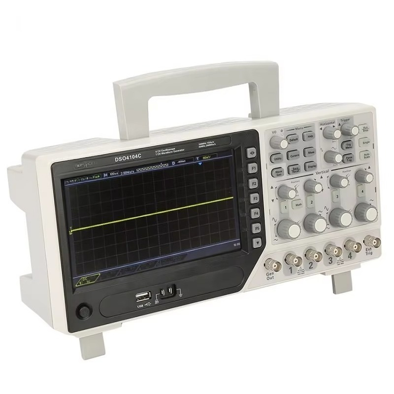 Hantek DSO4104C Dijital Depola - Digital Storage Oscilloscope 100Mhz 4Ch incelemesi ve fiyatı