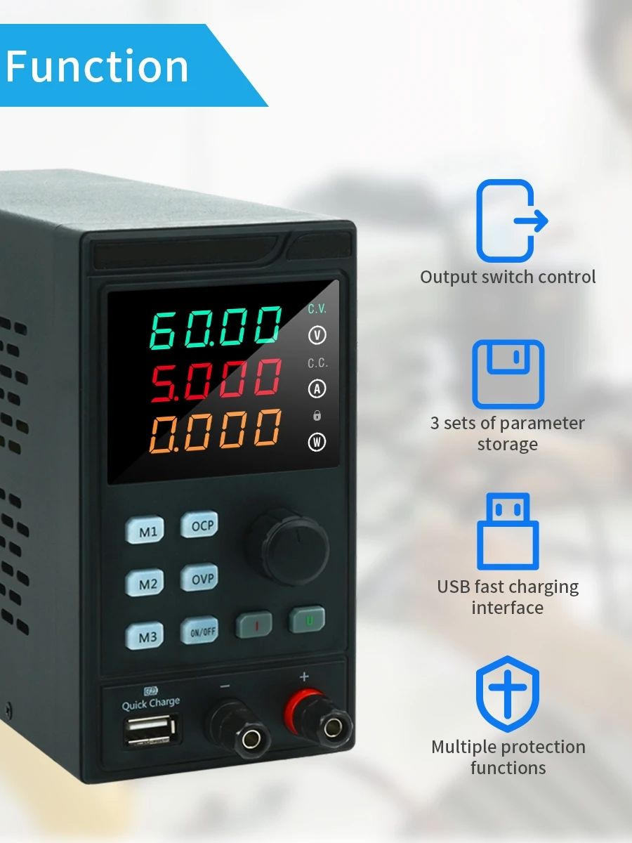 MYAMI 30V 32V 10A USB/RS485 60 - Programmable Dc Power Supply 60V 5A incelemesi ve fiyatı
