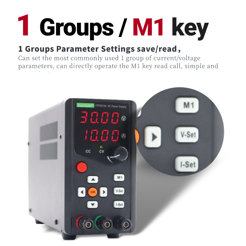 ETP6005A yüksek verimli tek ka - Programmable Dc Power Supply 60V 5A incelemesi ve fiyatı