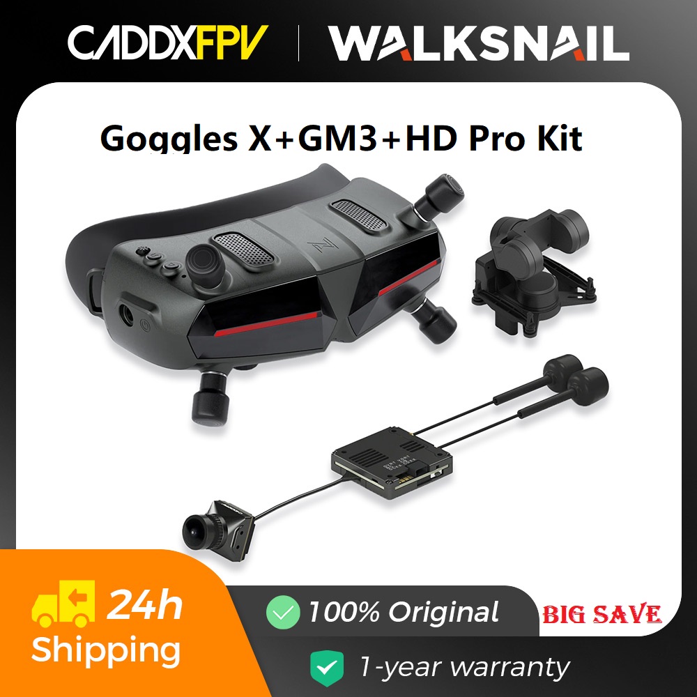 Caddx Walksnail Avatar HD Gözl - Fpv Goggles Avatar Hd Receiver incelemesi ve fiyatı