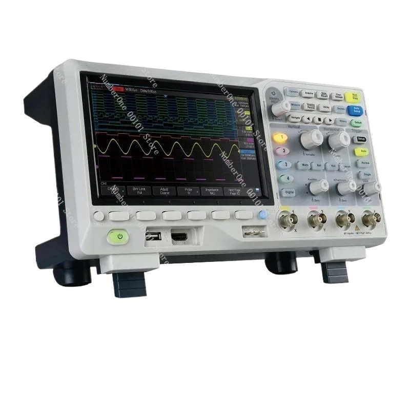 SDS1204X-E SDS1104X-E 4 Kanall - Digital Storage Oscilloscope 100Mhz 4Ch incelemesi ve fiyatı