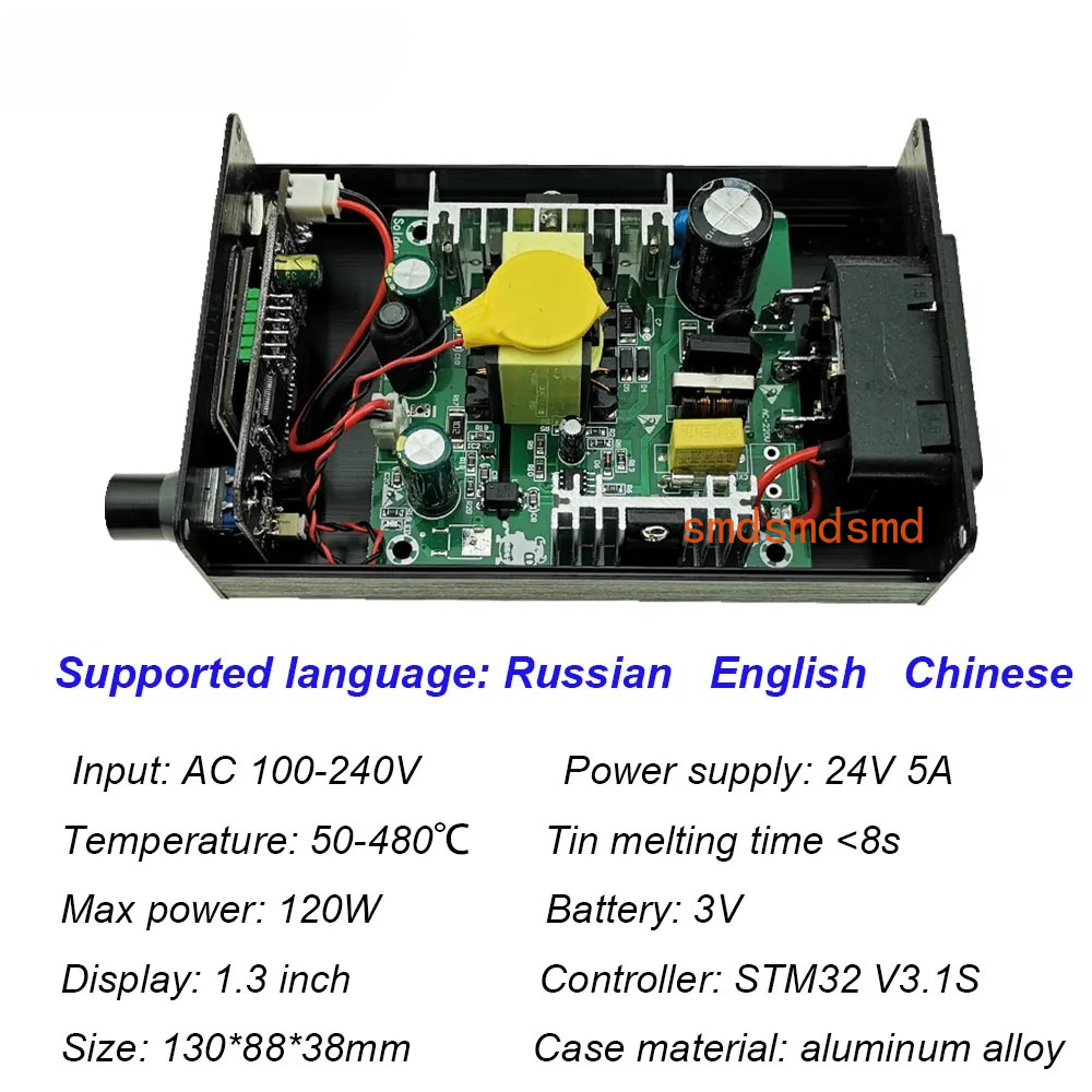 STM32 V3.1S T12 Lehimleme İsta - Soldering Station T12 Oled incelemesi ve fiyatı