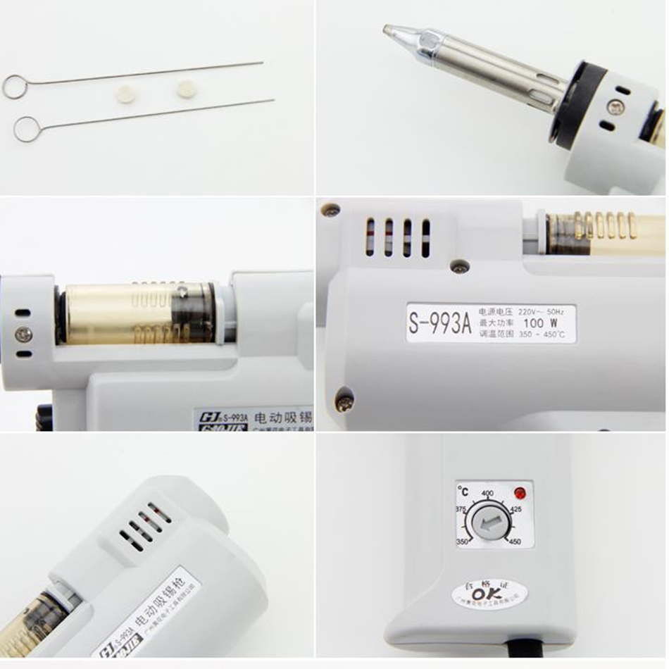 Sökme tabancası elektrikli abs - Desoldering Gun Vacuum Electric incelemesi ve fiyatı