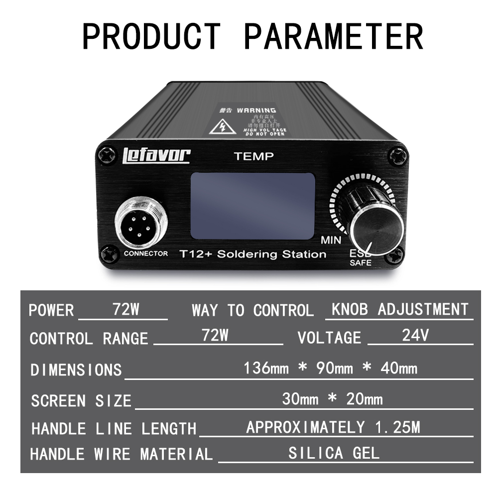 T12 + Lehimleme İstasyonu havy - Soldering Station T12 Oled incelemesi ve fiyatı